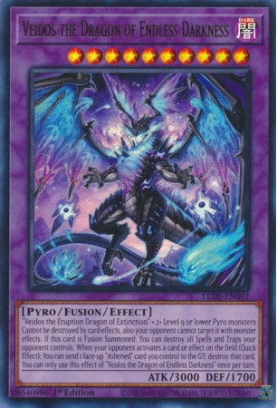 Veidos the Dragon of Endless Darkness - LEDE-EN092 - Ultra Rare