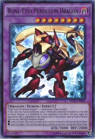 Rune-Eyes Pendulum Dragon - SECE-EN045 - Ultra Rare