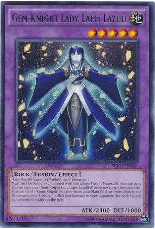 Gem-Knight Lady Lapis Lazuli - SECE-EN046 - Rare