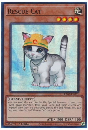 Rescue Cat - RA02-EN001 - Ultra Rare