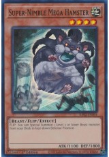 Super-Nimble Mega Hamster - RA02-EN004 - Secret Rare