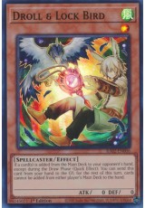 Droll & Lock Bird (alt. art) - RA02-EN006 - Super Rare