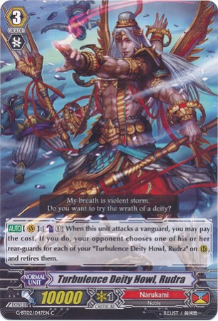 Turbulence Deity Howl, Rudra - G-BT02/047EN - C