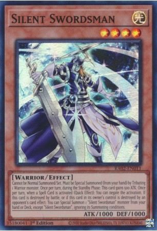 Silent Swordsman - RA02-EN011 - Super Rare