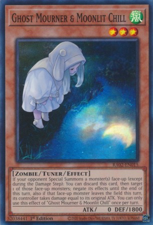 Ghost Mourner & Moonlit Chill (alt. art) - RA02-EN015 - Super Rare