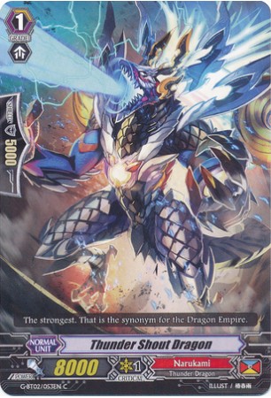 Thunder Shout Dragon - G-BT02/053EN - C