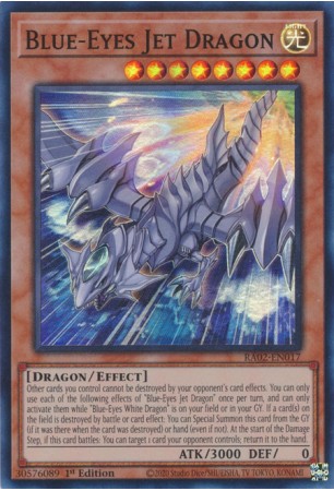 Blue-Eyes Jet Dragon - RA02-EN017 - Super Rare