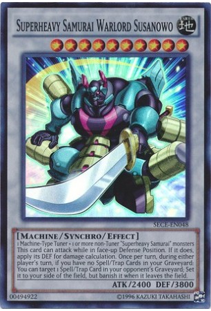 Superheavy Samurai Warlord Susanowo - SECE-EN048 - Super Rare