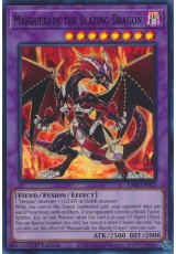 Masquerade the Blazing Dragon - RA02-EN022 - Super Rare