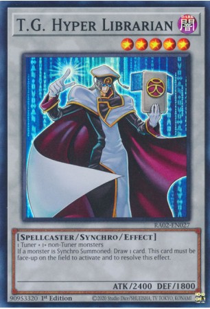 T.G. Hyper Librarian - RA02-EN027 - Ultra Rare