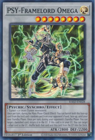 PSY-Framelord Omega - RA02-EN028 - Super Rare