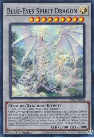 Blue-Eyes Spirit Dragon - RA02-EN030 - Ultra Rare