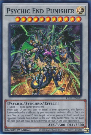 Psychic End Punisher - RA02-EN032 - Super Rare