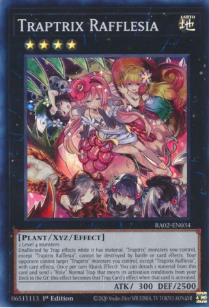 Traptrix Rafflesia - RA02-EN034 - Super Rare