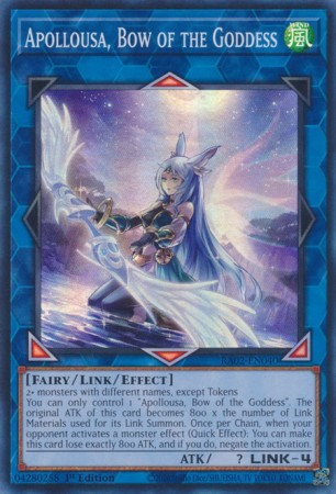 Apollousa, Bow of the Goddess (alt. art) - RA02-EN040 - Super Rare