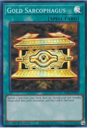 Gold Sarcophagus - RA02-EN052 - Ultra Rare