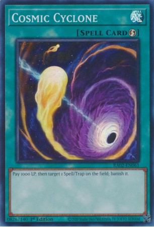 Cosmic Cyclone - RA02-EN061 - Secret Rare