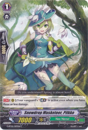 Snowdrop Musketeer, Pilkko - G-BT02/097EN - C