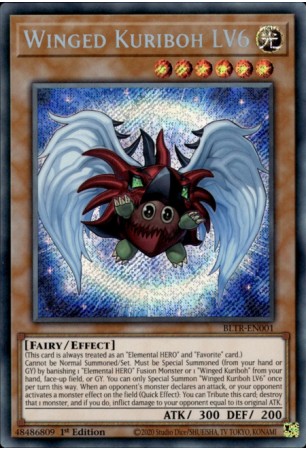 Winged Kuriboh LV6 - BLTR-EN001 - Secret Rare