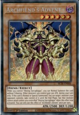 Archfiend's Advent - BLTR-EN046 - Secret Rare