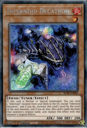 Infernoid Decatron - BLTR-EN069 - Secret Rare