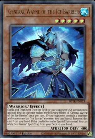 General Wayne of the Ice Barrier - BLTR-EN073 - Ultra Rare