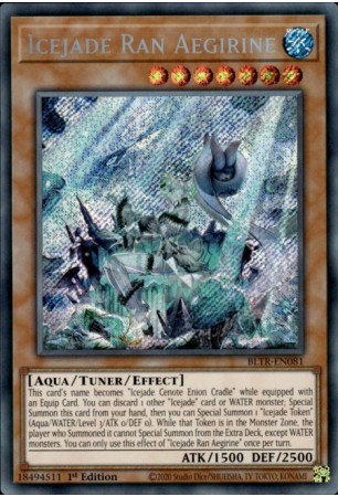 Icejade Ran Aegirine - BLTR-EN081 - Secret Rare