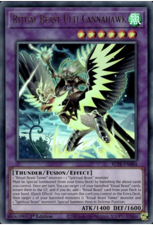 Ritual Beast Ulti-Cannahawk - BLTR-EN084 - Ultra Rare