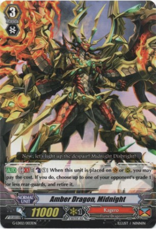 Amber Dragon, Midnight - G-LD02/003EN RRR