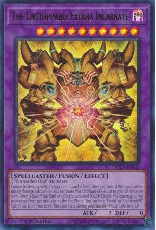 The Unstoppable Exodia Incarnate - INFO-EN033 - Ultra Rare