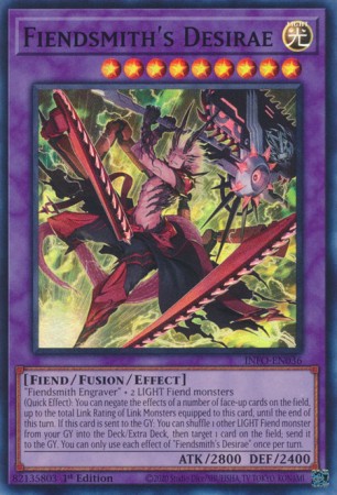 Fiendsmith's Desirae - INFO-EN036 - Super Rare