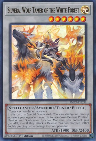 Silvera, Wolf Tamer of the White Forest - INFO-EN038 - Ultra Rare