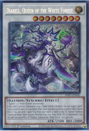 Diabell, Queen of the White Forest - INFO-EN040 - Secret Rare