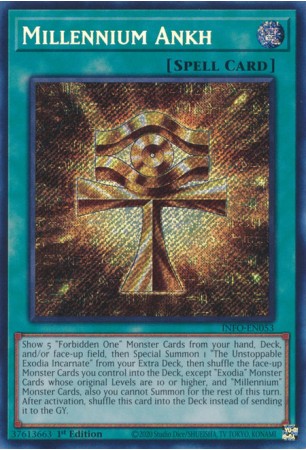 Millennium Ankh - INFO-EN053 - Secret Rare