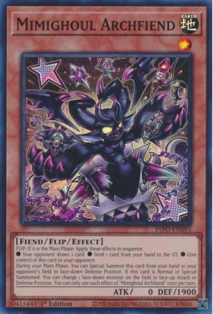 Mimighoul Archfiend - INFO-EN093 - Super Rare