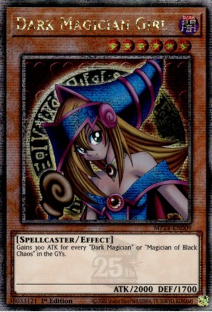 Dark Magician Girl - MP24-EN009 - Quarter Century Secret Rare