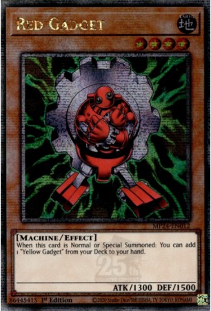 Red Gadget - MP24-EN012 - Quarter Century Secret Rare