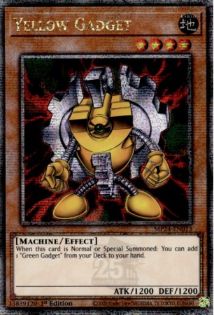 Yellow Gadget - MP24-EN013 - Quarter Century Secret Rare