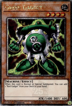 Green Gadget - MP24-EN014 - Quarter Century Secret Rare