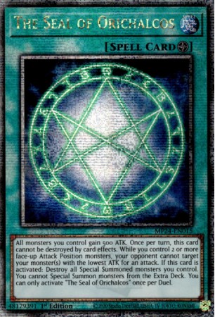 The Seal of Orichalcos - MP24-EN015 - Quarter Century Secret Rare