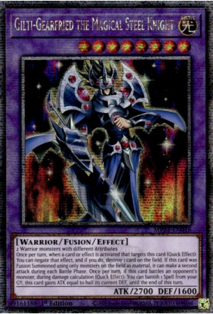 Gilti-Gearfried the Magical Steel Knight - MP24-EN016 - Quarter Century Secret Rare