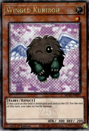 Winged Kuriboh - MP24-EN017 - Quarter Century Secret Rare