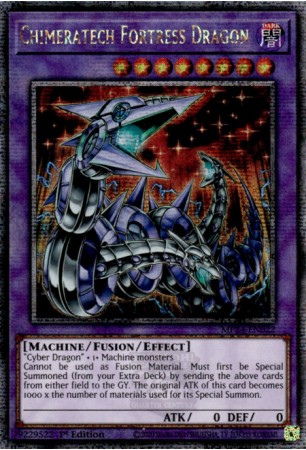 Chimeratech Fortress Dragon - MP24-EN022 - Quarter Century Secret Rare