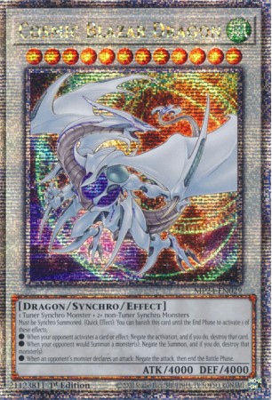 Cosmic Blazar Dragon - MP24-EN029 - Quarter Century Secret Rare