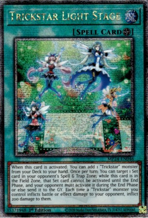 Trickstar Light Stage - MP24-EN046 - Quarter Century Secret Rare