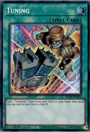 Tuning (alt. art) - MP24-EN055 - Prismatic Secret Rare