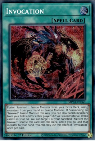 Invocation (alt. art) - MP24-EN060 - Prismatic Secret Rare