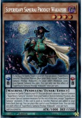 Superheavy Samurai Prodigy Wakaushi - MP24-EN076 - Prismatic Secret Rare