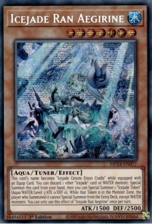 Icejade Ran Aegirine - MP24-EN077 - Prismatic Secret Rare