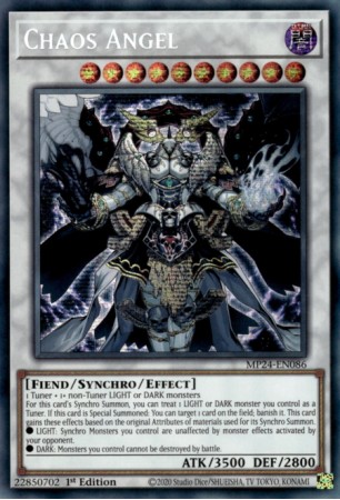 Chaos Angel - MP24-EN086 - Prismatic Secret Rare